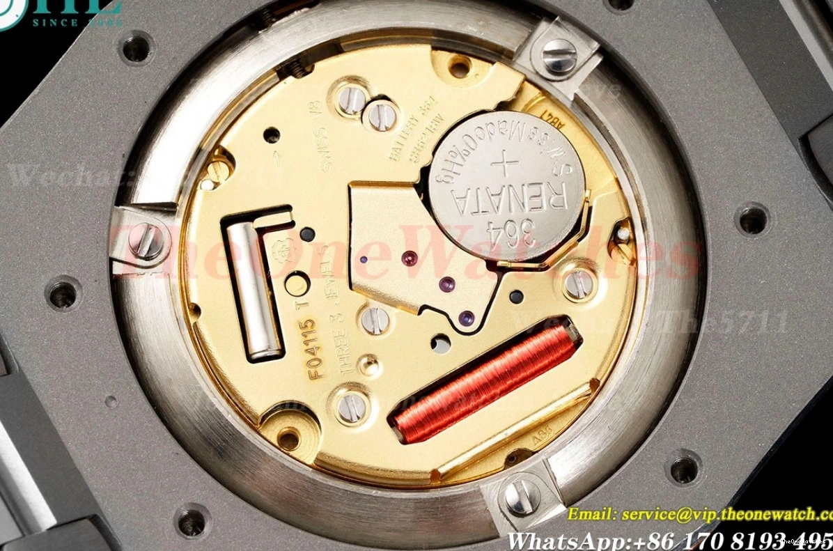 Dial Royal Swiss Blue SS 8F 33mm SS Ladies Oak Quartz 0226